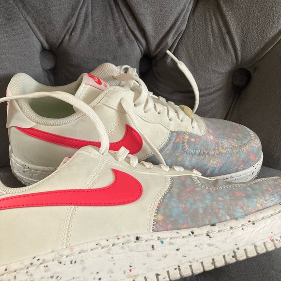 LOTUS BOSS SHINE: Women’s Nike By You size 9 custom Air Force Ones - Picture 3 of 3